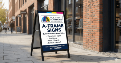 A frame Signs
