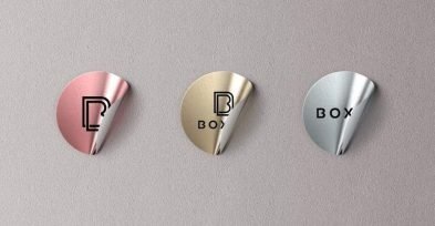 Metalic Foil Stickers